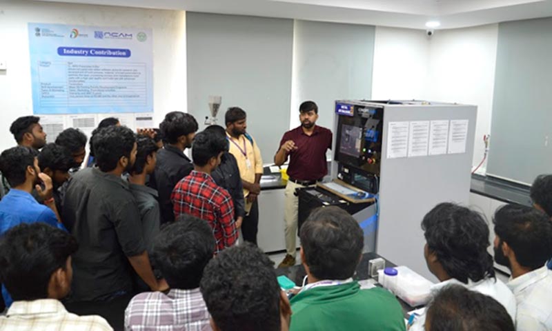 Industrial Visit to NCAM by K G Reddy College of Engineering and Technology