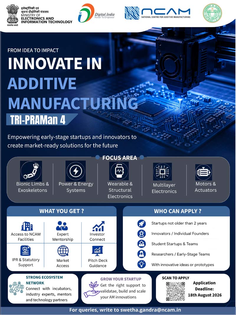 TRI-PRAMAN 4 - Additive Manufacturing for Electronics